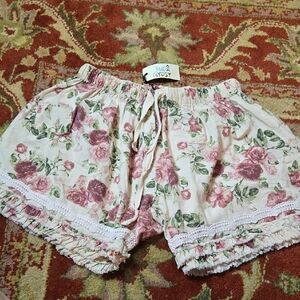 NWT Jaded Gypsy Full Bloom Shorts